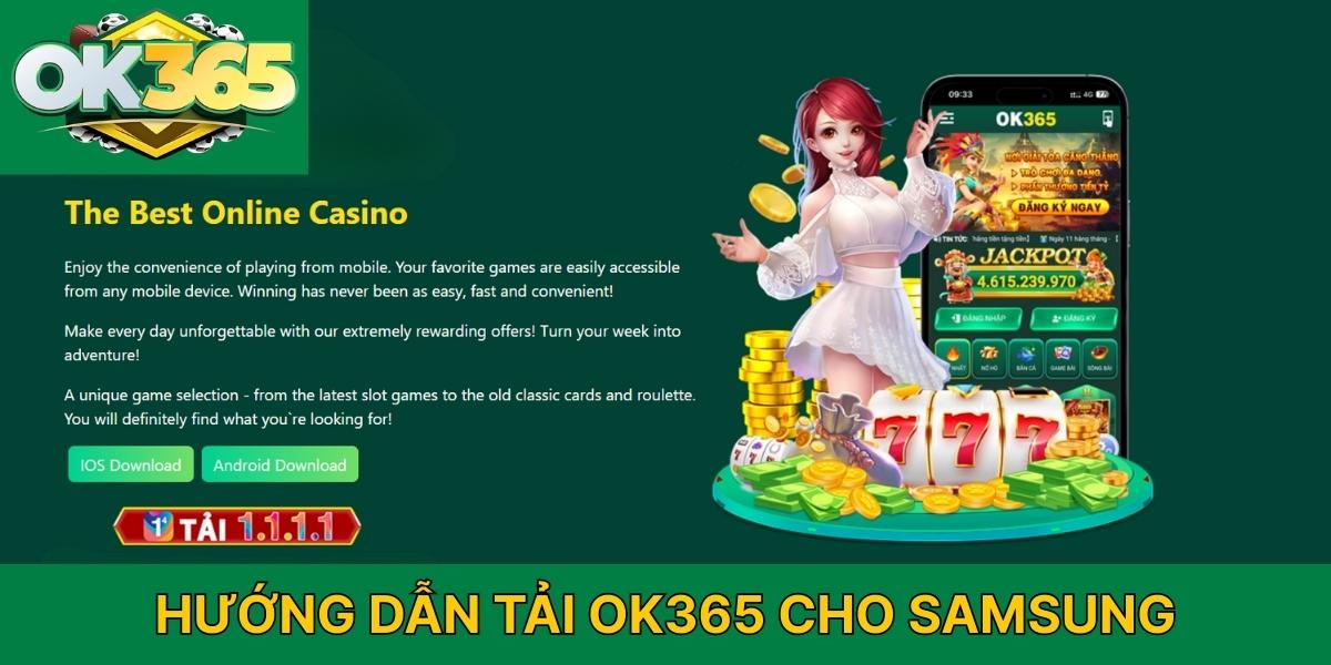 Hướng dẫn tải OK365 cho Samsung